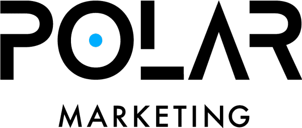 Die Grafik zeigt das Logo von Polar Marketing GmbH.