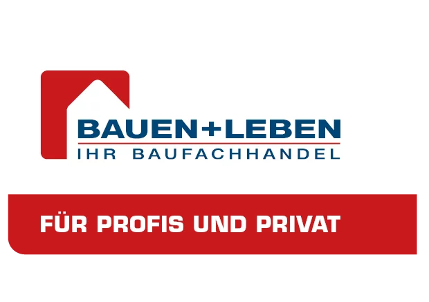 Die Grafik zeigt das Logo von BAUEN+LEBEN Service GmbH & Co. KG.