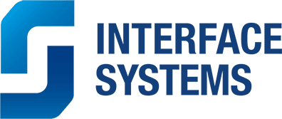 Die Grafik zeigt das Logo von der interface systems GmbH.