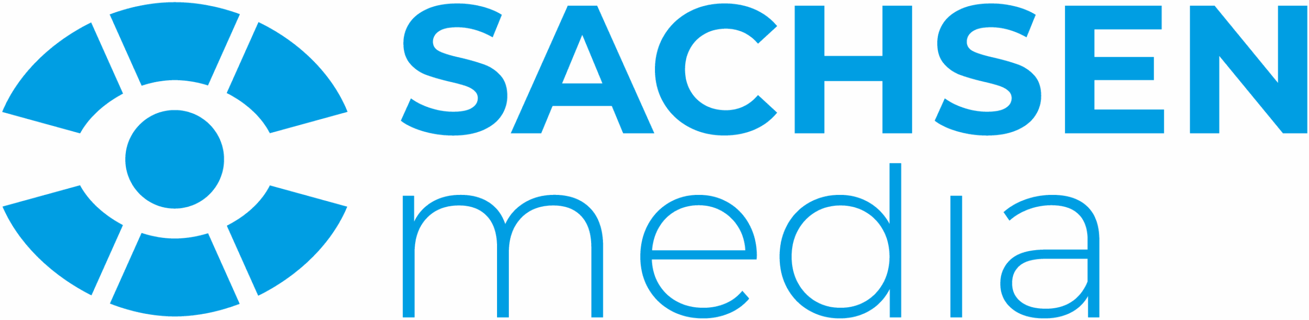 Die Grafik zeigt das Logo von Sachsen Media.